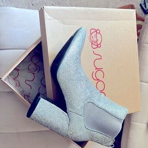 Sugar brand short boots size 9.  Perfect for evening wear